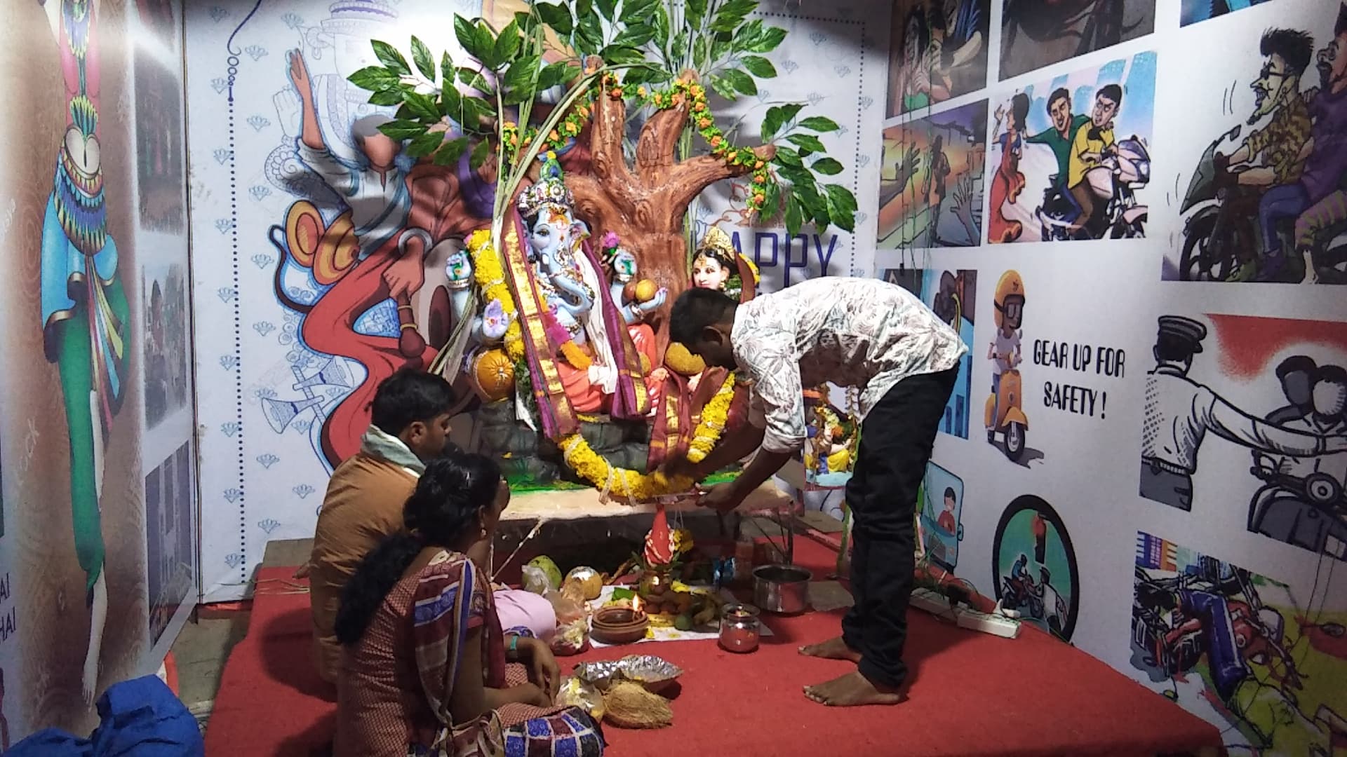Rose Garden function hall, Mahbubnagar