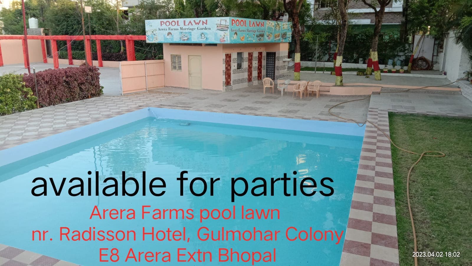 Arera Farms Marriage Garden, Bhopal