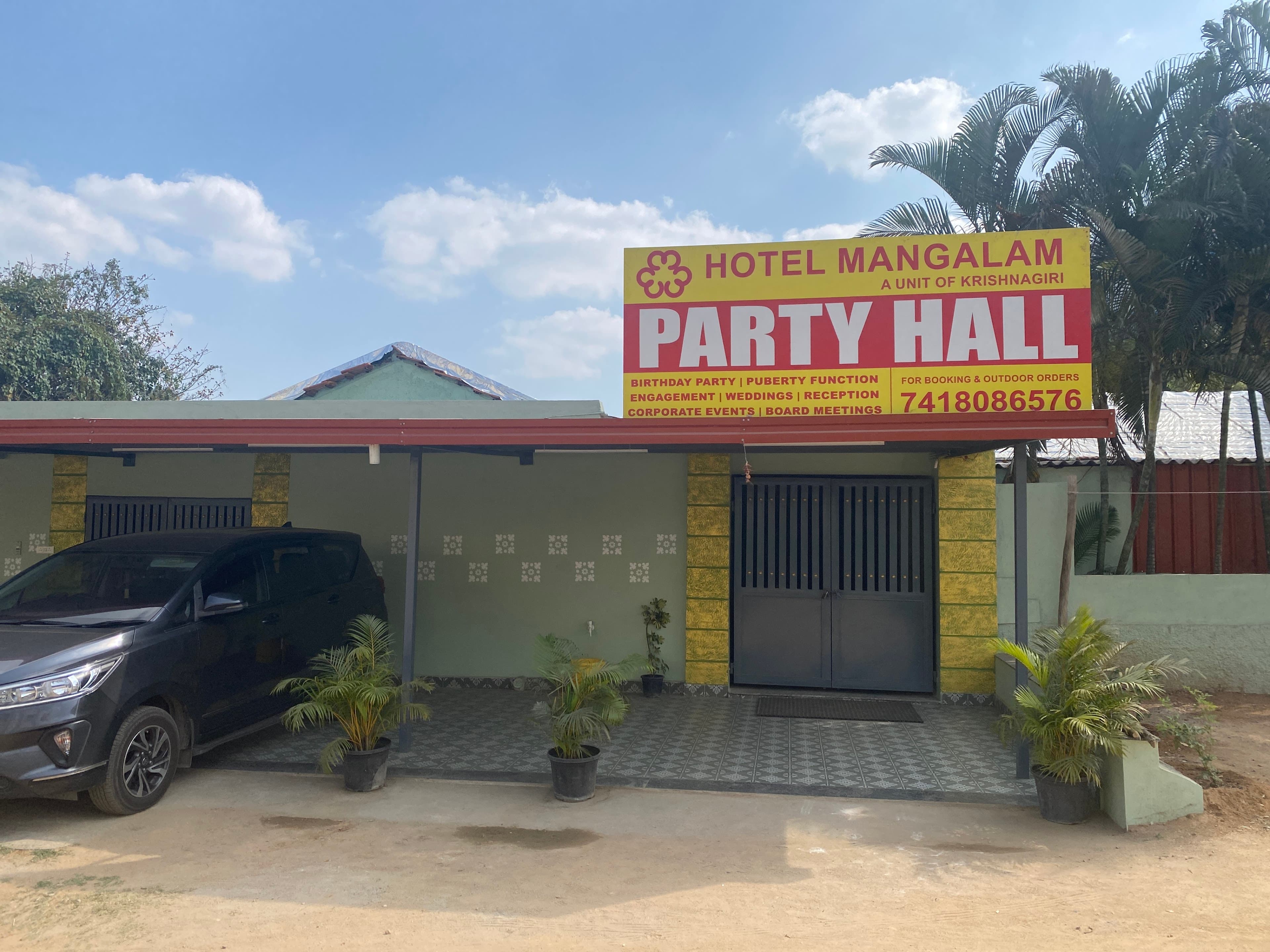 Mangalam Party Hall - Bagalur Road, Hosur